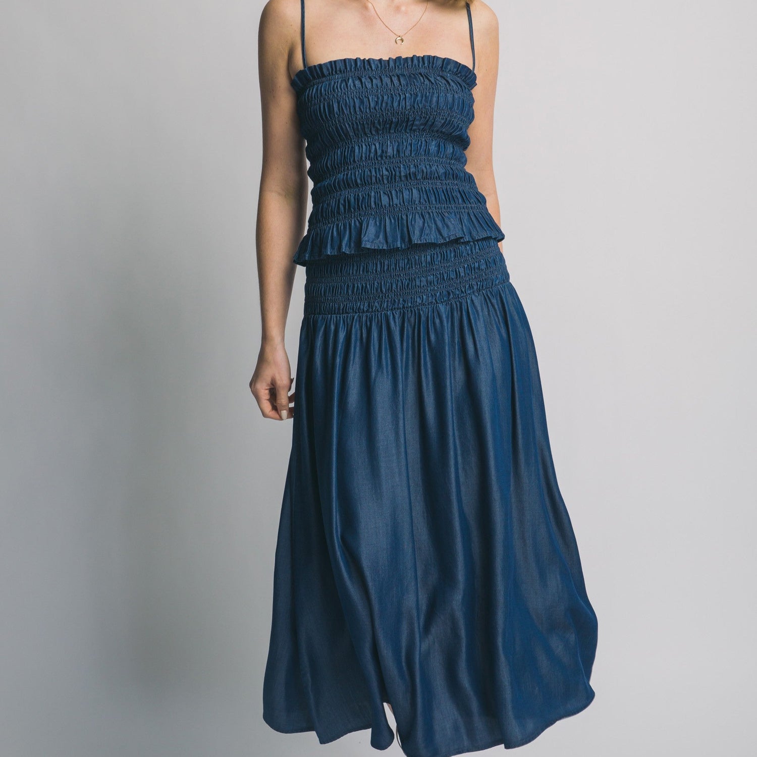 Anabelle Smocked Top shop at boltranchstore.com free shipping 