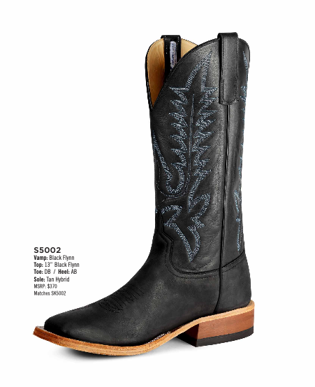 Anderson Bean Black Flynn Mens Boots free shipping at Boltranchstore.com