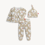 Womens western boutique Utah rodeo Animal Heart Organic Cotton Kimono Set MF600845 