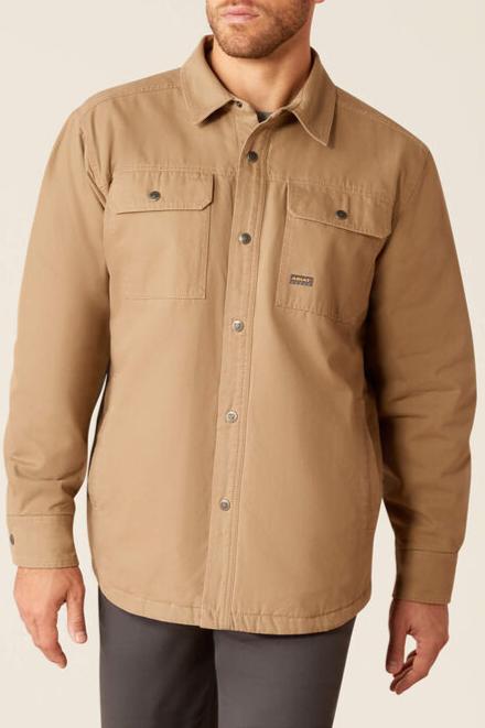 Ariat Mens Rebar Canvas Shirt Jacket