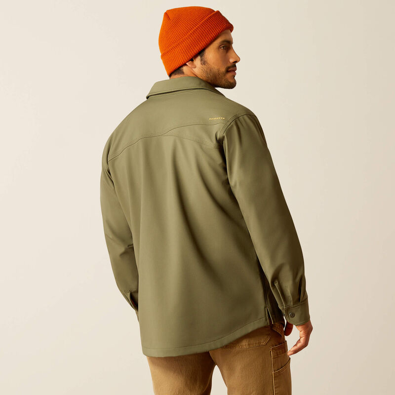 Ariat Mens Rebar DuraStretch Utility Softshell Shirt Jacket