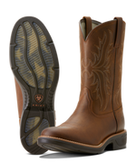 Ariat Mens Ridgeback Round Toe Boot at boltranchstore.com mens brown boot rubber sole round toe cowboy boot 
