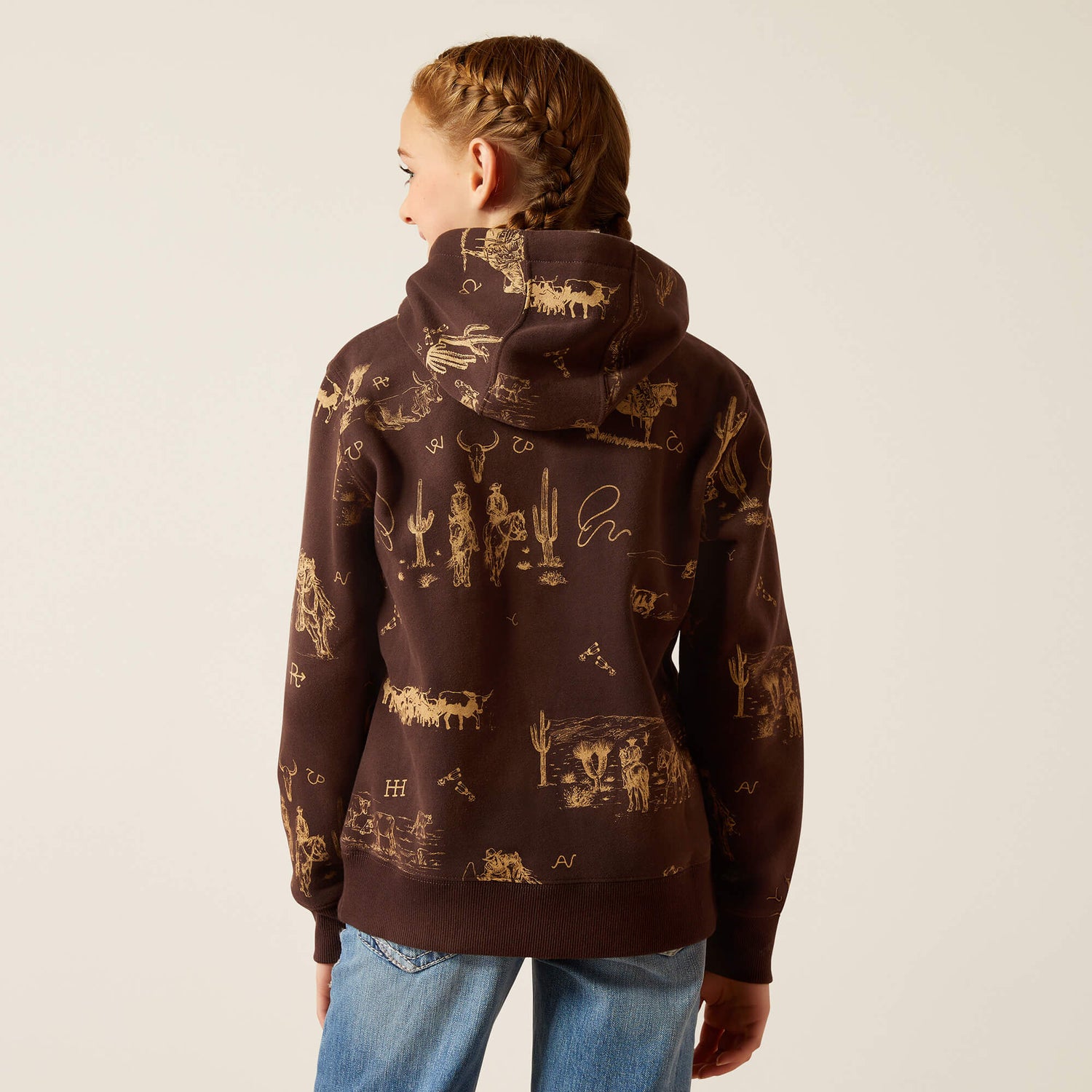 Ariat Youth Ranch Scene Hoodie