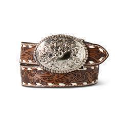 Ariat Boys Buck Lacing Brown Belt