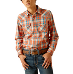 Ariat Boys Hilario Retro Snap LS Shirt order today at boltranchstore.com