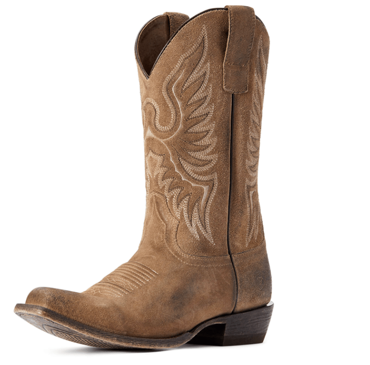 Ariat Mens Circuit High Stepper in Burned Gray Suede