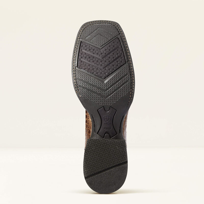 Ariat Double Down Caramel Caiman Belly