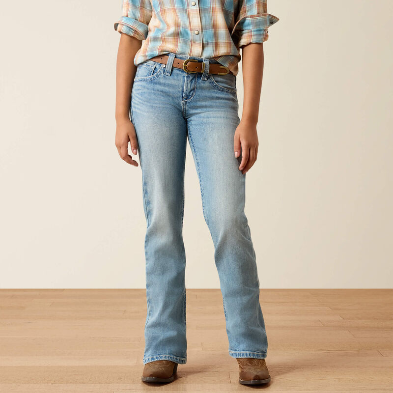Ariat Girls Luana Boot Cut Jeans shop at boltranchstore.com free shipping girls western wear