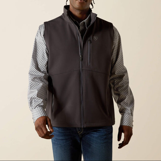10062589 Ariat Logo Softshell Vest mens western