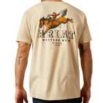 Ariat Mens Ariat Bronc Ridin Heritage T-Shirt order today at boltranchstore.com