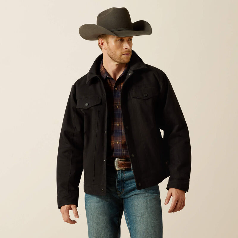 Ariat Mens Canvas Rancher Jacket buy at boltranchstore free shipping western wear  warm