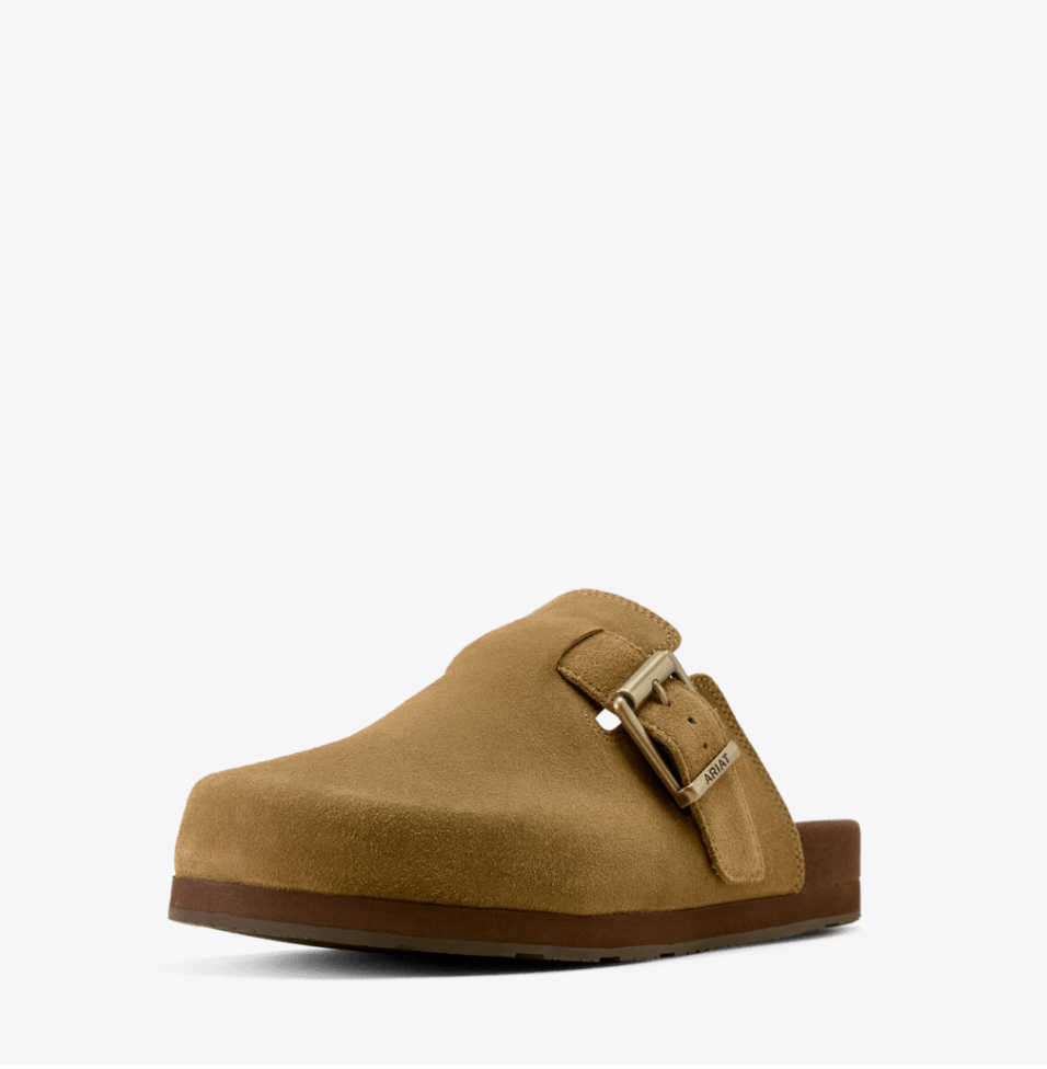 Ariat Mens Country Mule buy at boltranchstore.com western casual free shipping mens shoe birkenstock dupe summer shoe lake shoe everyday wear shoe.