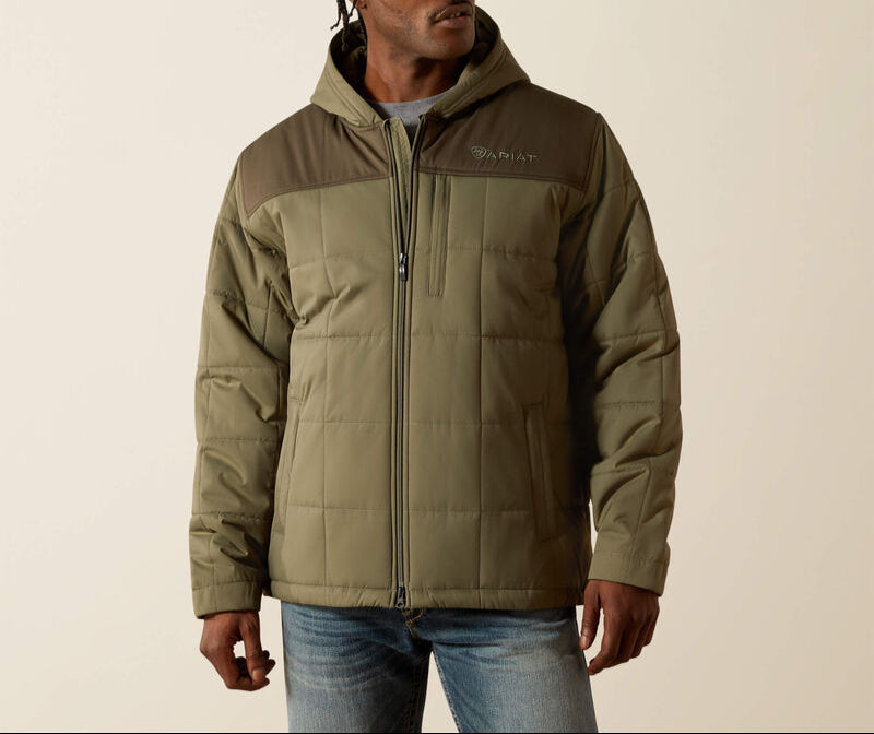 Ariat Mens Crius Hooded Insulated Jacket  buy at boltranchstore.com western wear warm