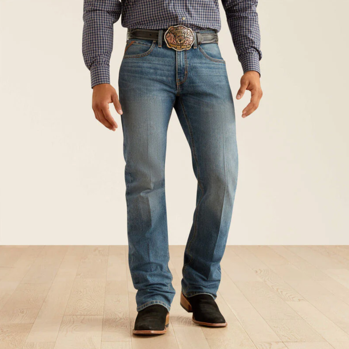 Ariat Mens M5 Pro Series Straight Leg Jean in Hamilton western wear