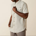 Ariat Mens VentTEK Outbound Fitted Shirt buy at bolt ranch store in kamas utah western wear short sleeve breathable mens top shirt button down  in stock SKU 10071762