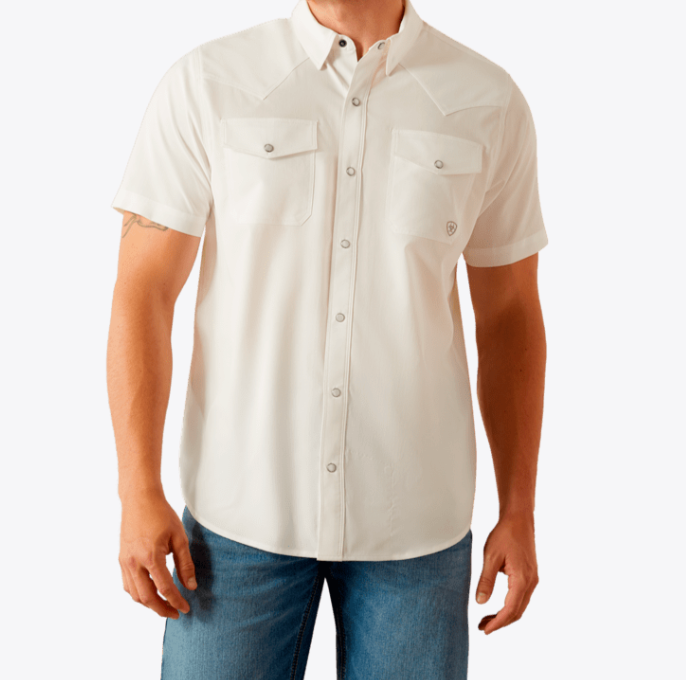 Ariat Mens VentTEK Western Fitted Shirt