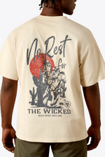 Ariat Mens Wicked Boxy T Shirt Buy at boltranchstore.com no rest for the wicked wild west outlaw free shipping 10071647