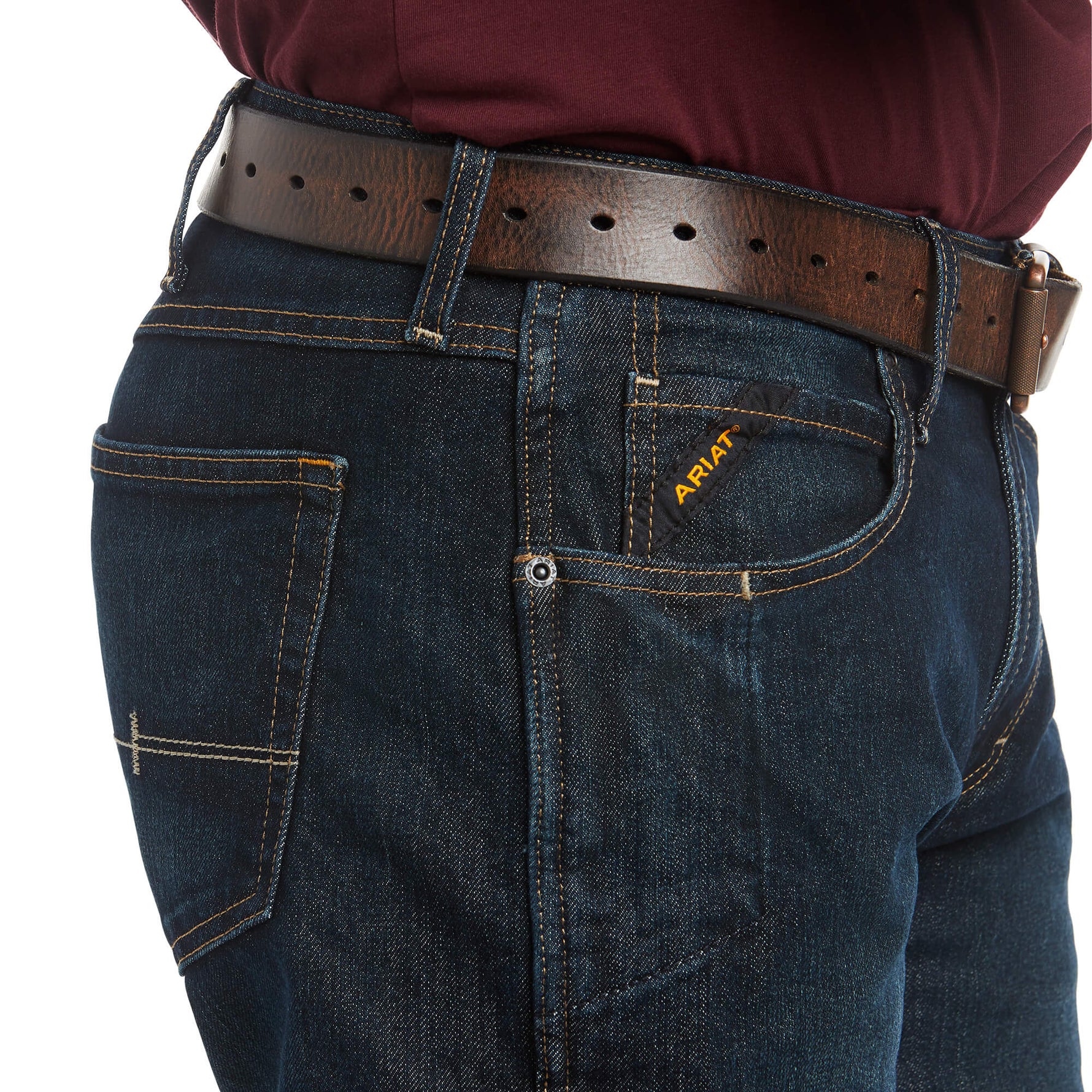 Ariat Rebar M5 Straight DuraStretch Straight Leg - Blackstone