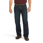 Ariat Rebar M5 Straight DuraStretch Straight Leg in Blackstone mens western wear at boltranchstore.com
