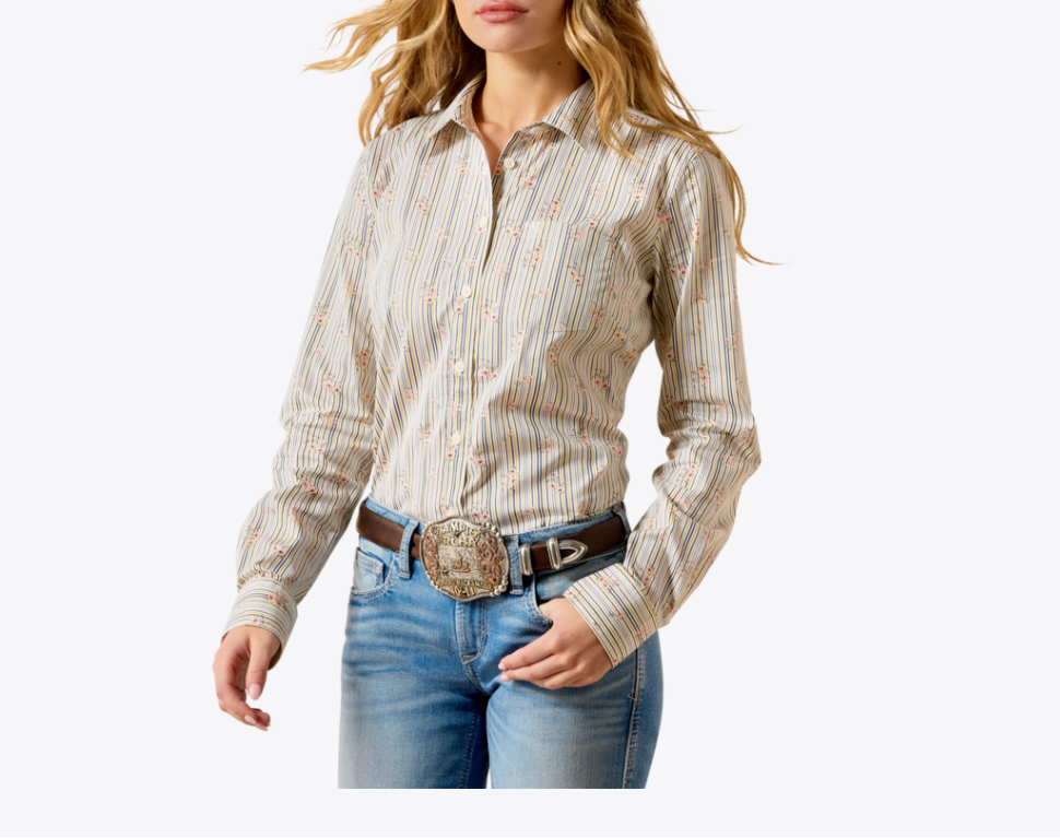 Ariat Womens Kirby Stretch Shirt shop at boltranchstore.com western wear free shipping