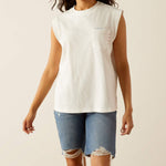 Ariat Womens Repaired Tee T-Shirt perfect womens western wear order at boltranchstore.com