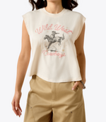 Ariat Womens Wild West Cropped T Shirt a perfect summer cropped tshirt for the sun at boltranchstore.com