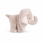 Bukowski August twelve inch standing elephant for a nursery shelf