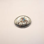 Authentic Horse Warrior Inlay Buckle exclusive at boltranchstore.com
