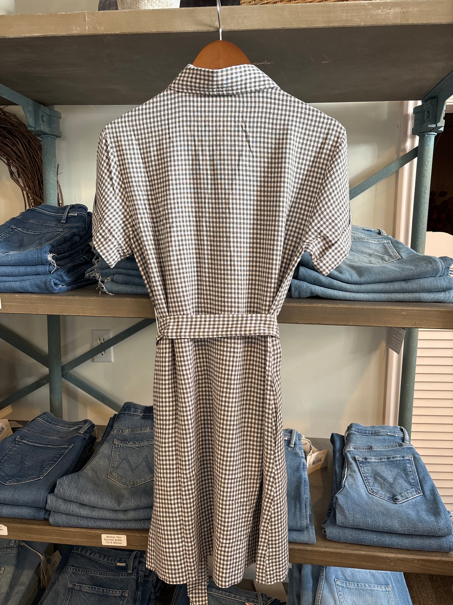 Caelis Gingham Dress