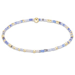 enewton Hope Unwritten Bracelet Bloopers blue and periwinkle mixed seed beads with scattered gold beads womens western boutique Utah SKU BHOPUNWBLOOP
