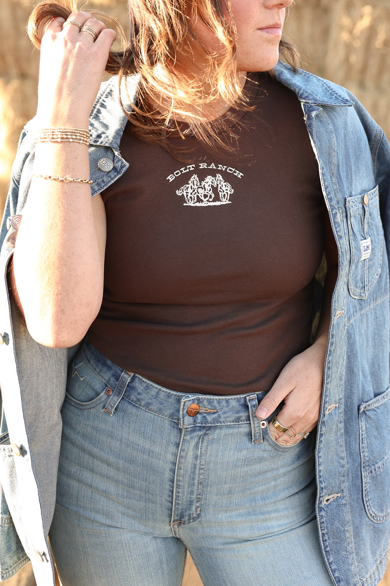 Bolt Ranch Wild N Free T Shirt