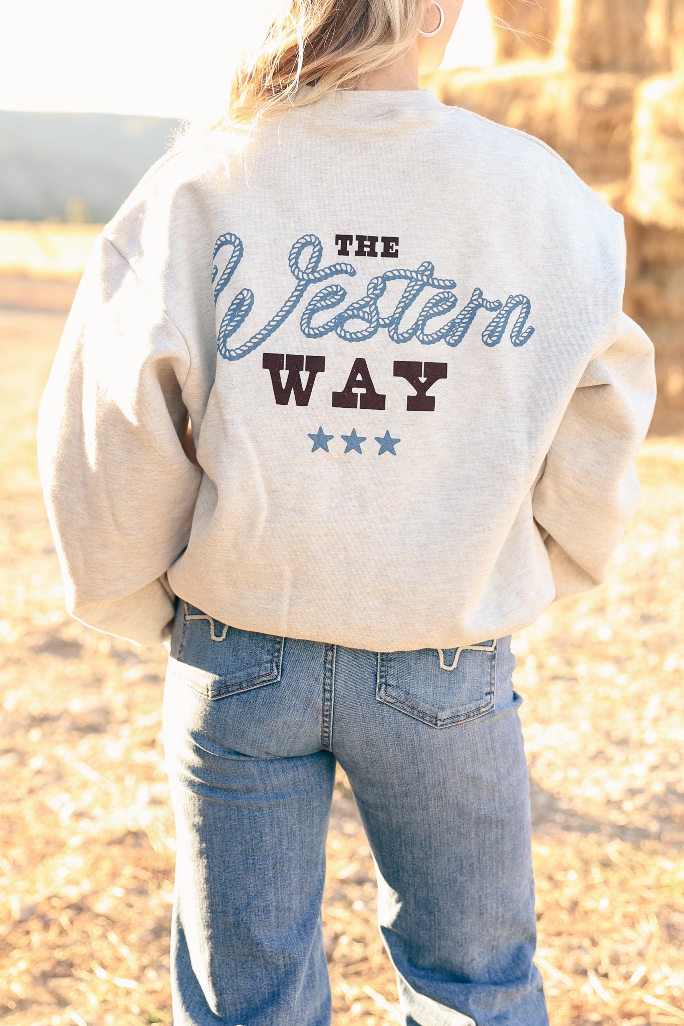 Bolt Ranch Western Way Crewneck