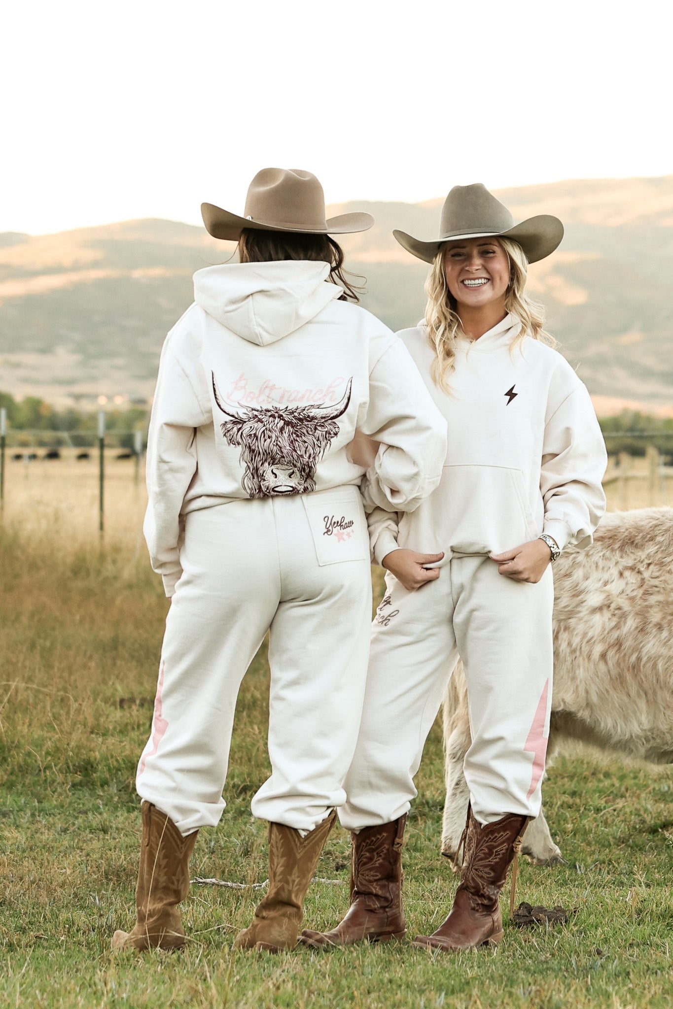 Bolt Ranch Scottish Highland Hoodie