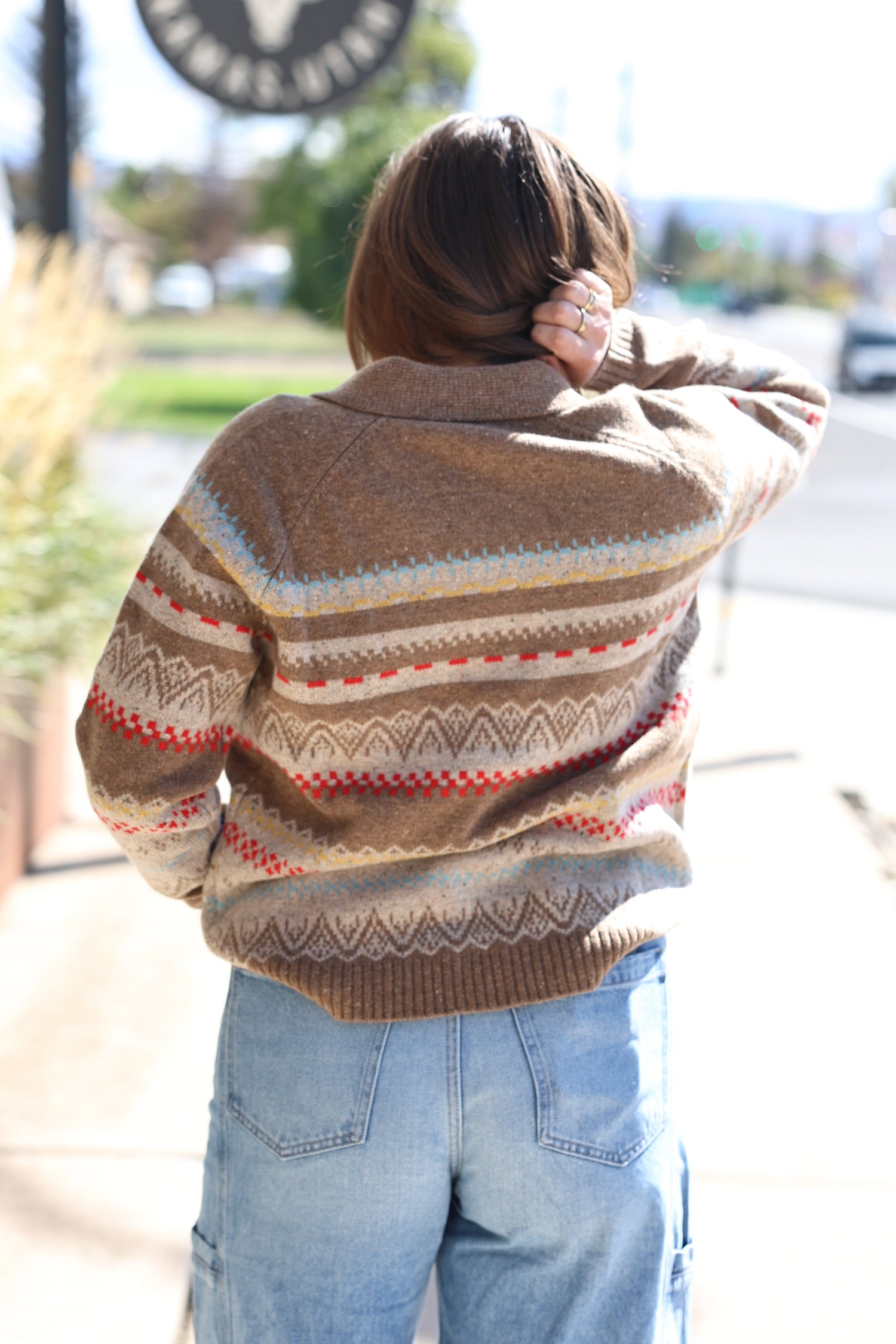 Pendleton Womens Fair Isle Cardigan