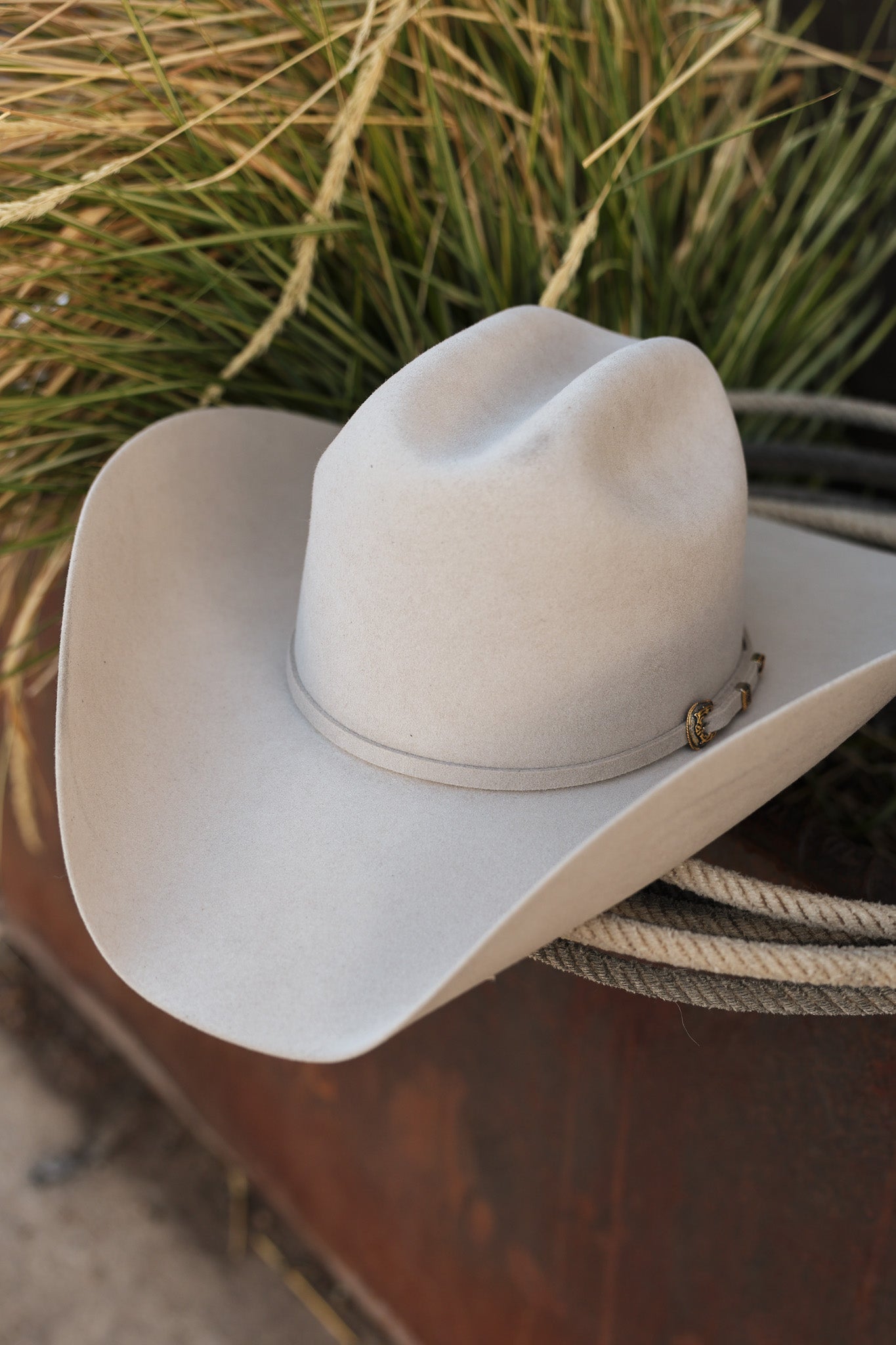 Serratelli 10X Waco Felt Cowboy Hat in Silverbelly