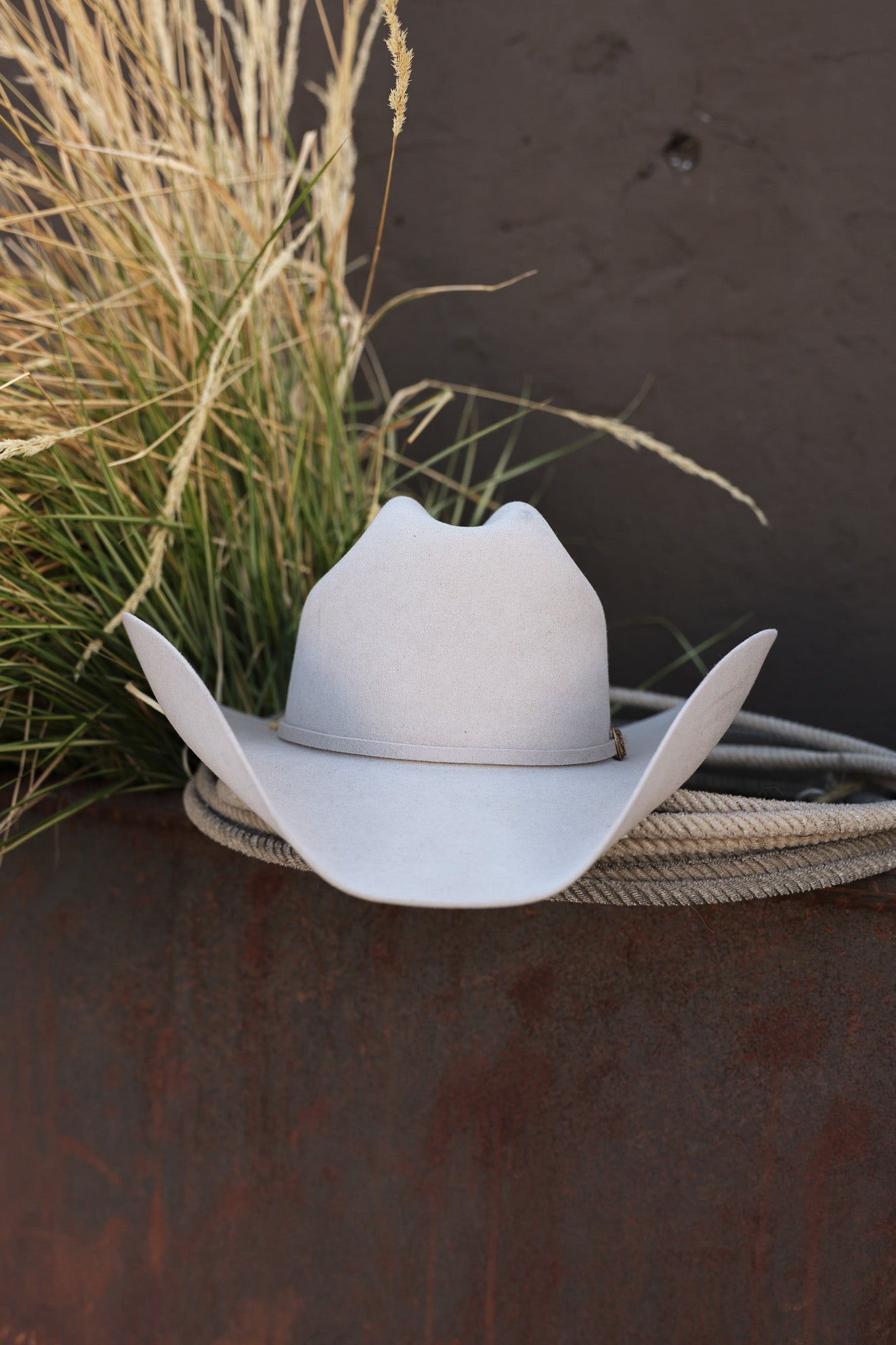 Serratelli 10X Waco Felt Cowboy Hat in Silverbelly