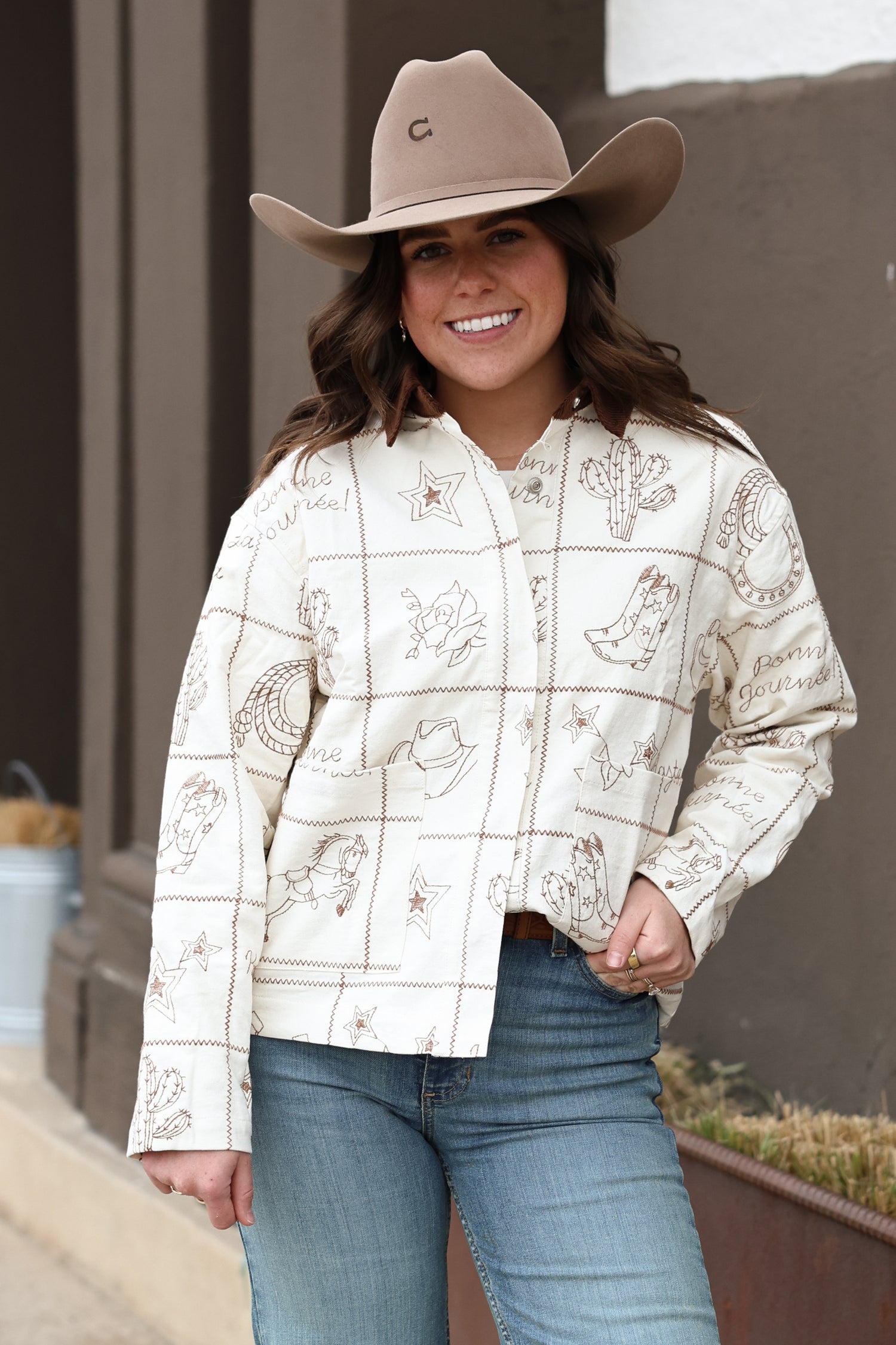 Rachel Womens Western Embroidered Jacket perfect addition to your western wear wardrobe. Choose boltranchstore.com for all your western goods. Free shipping