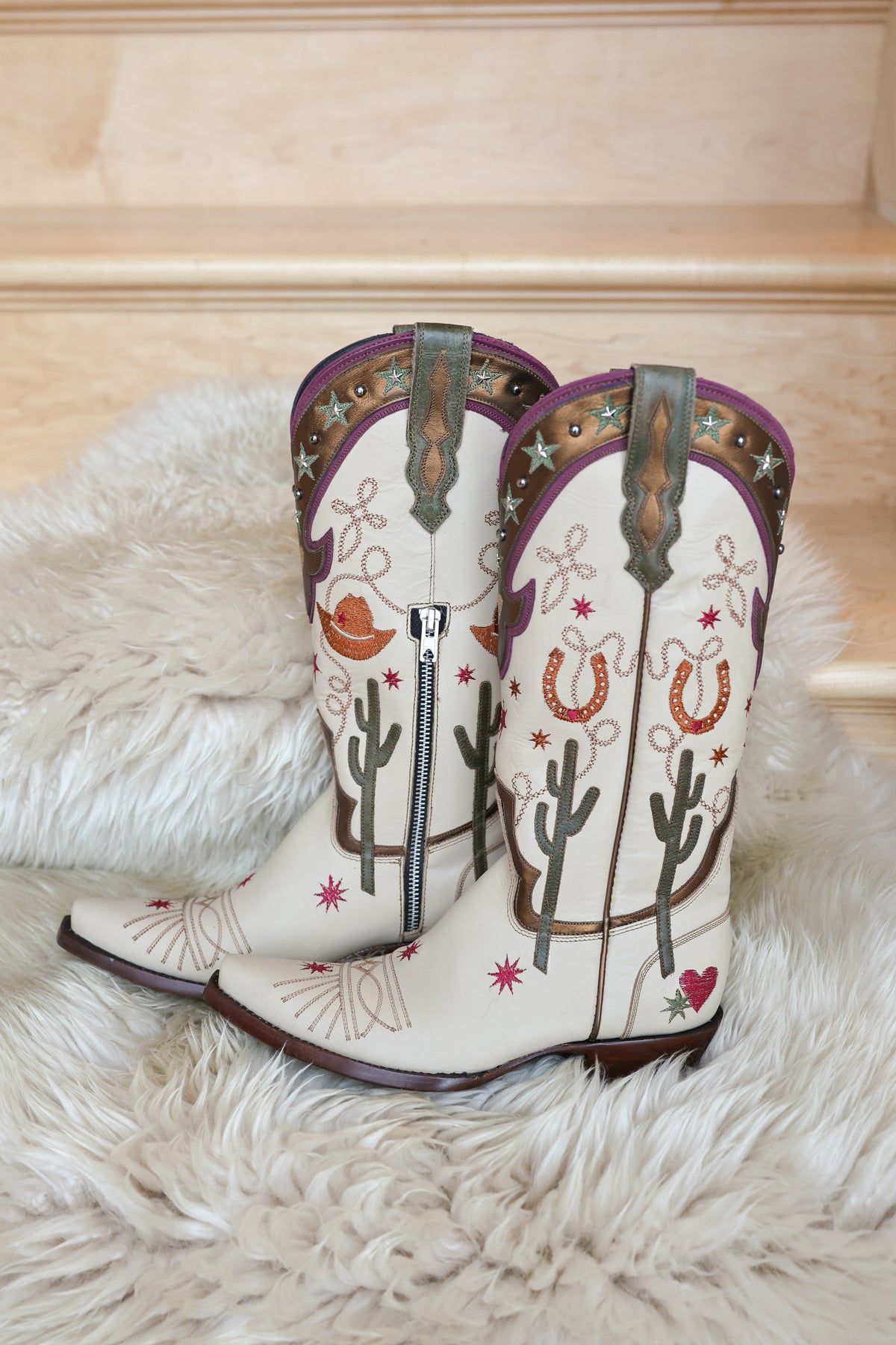 L4170-3 Old Gringo womens cowboy boot nude western fashion NFR boltranchstore.com free shipping women cowgirl stitch embroidered boots popular viral