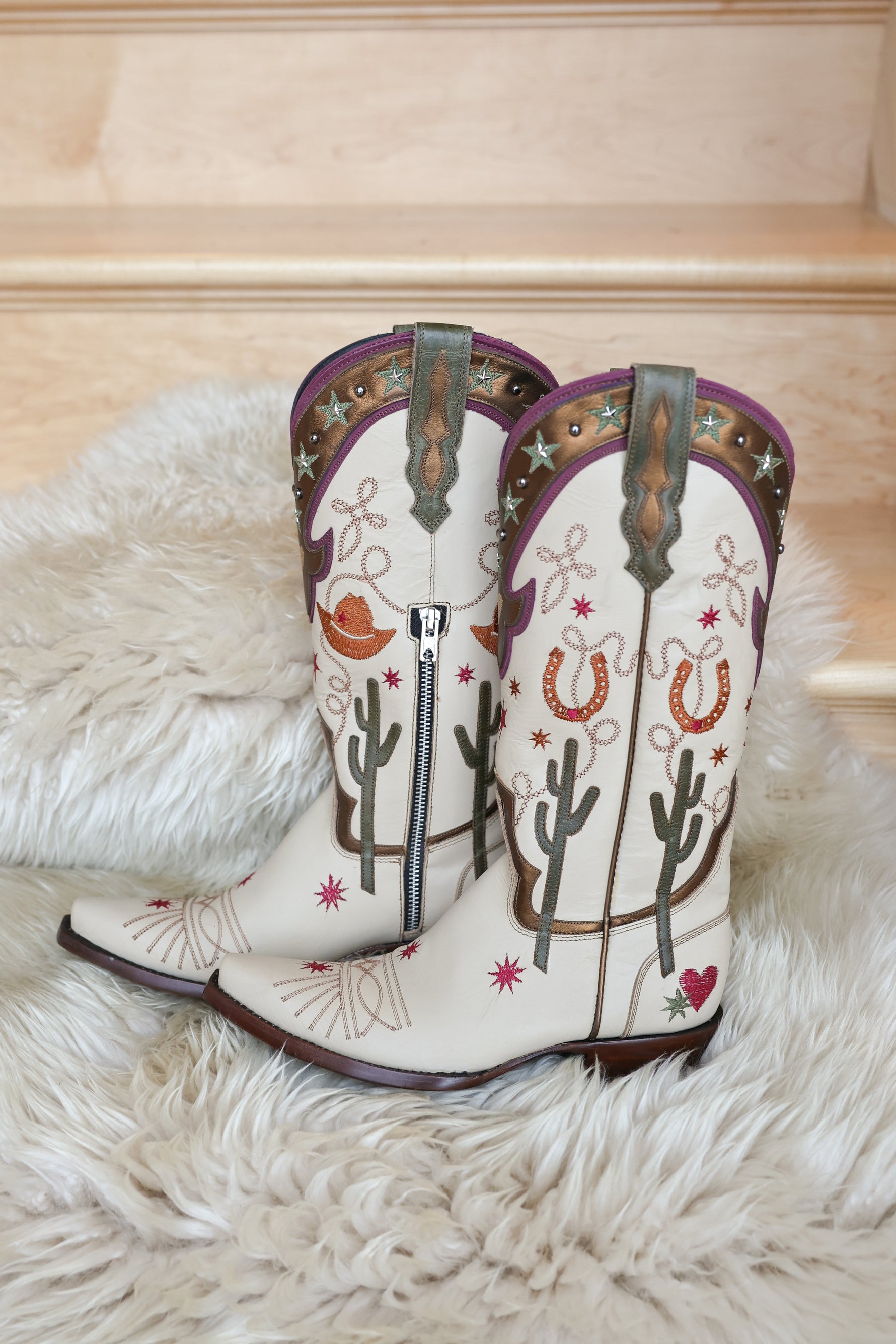 L4170-3 Old Gringo womens cowboy boot nude western fashion NFR boltranchstore.com free shipping women cowgirl stitch embroidered boots popular viral