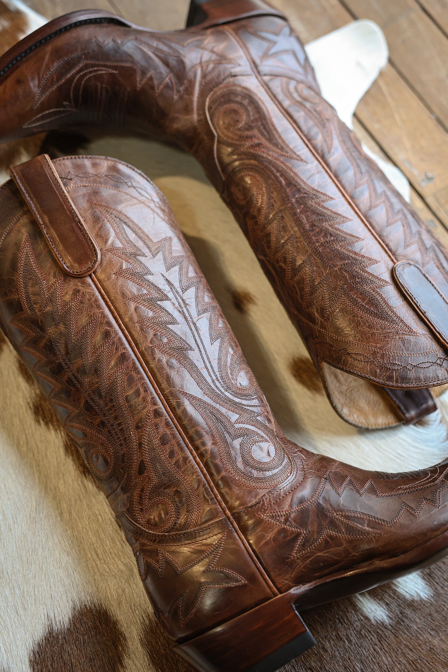 Old Gringo Nevada Cowboy Boots in Peanut