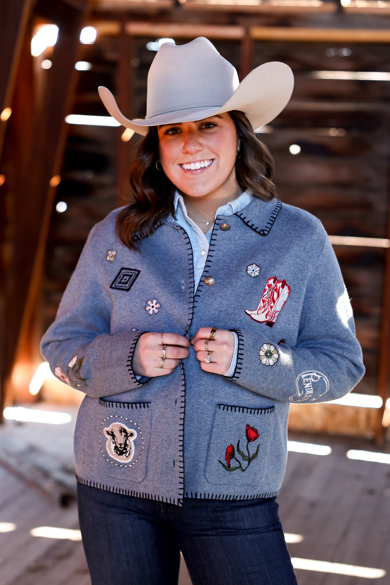 Womens Pendleton Souvenir Cardigan