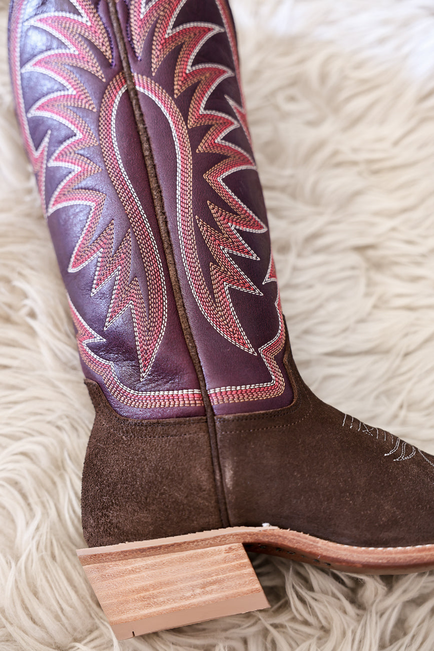 Hyer Womens Rose Hill Brown Boot
