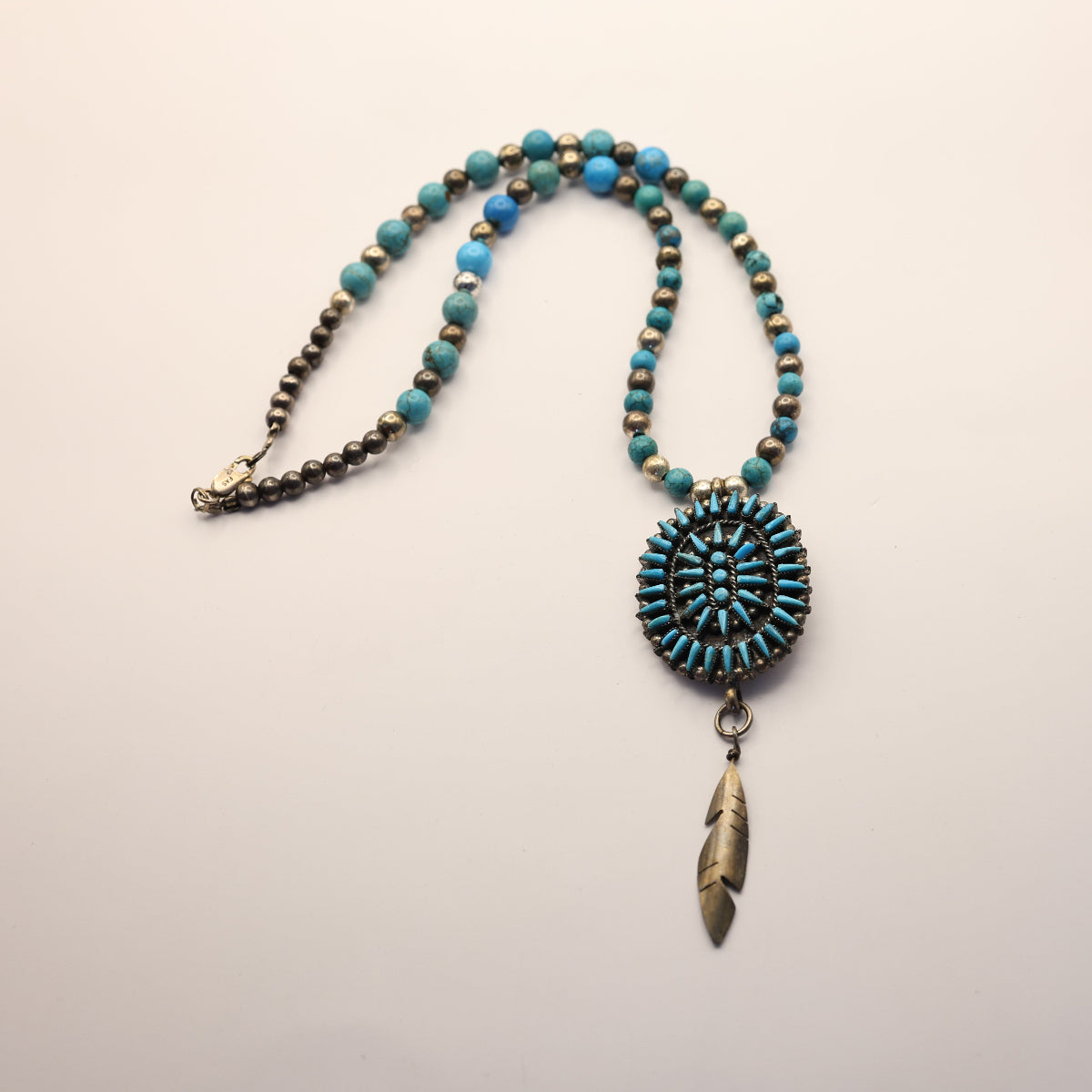 Zuni Needle Point Necklace