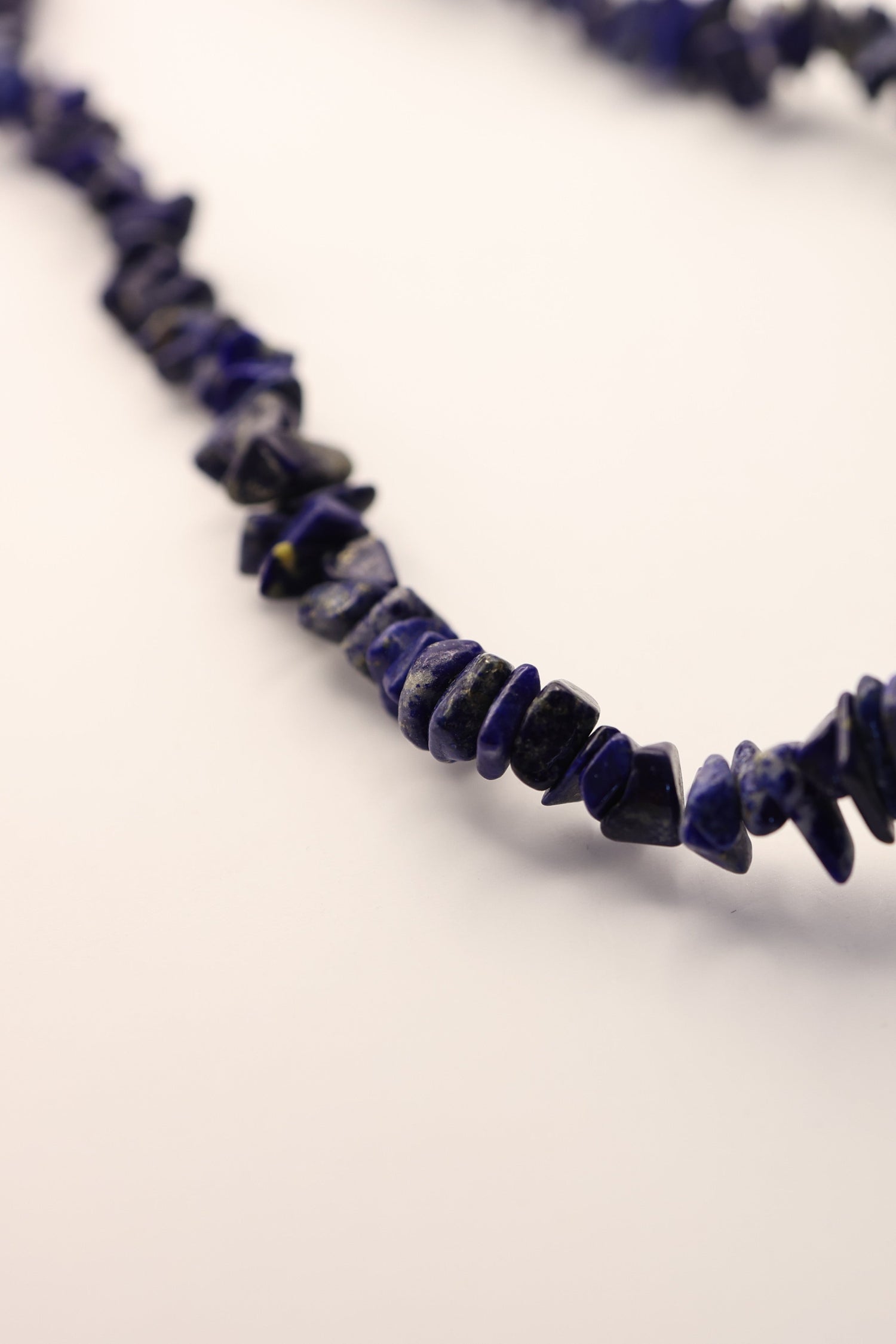 Lapis Chip Necklace