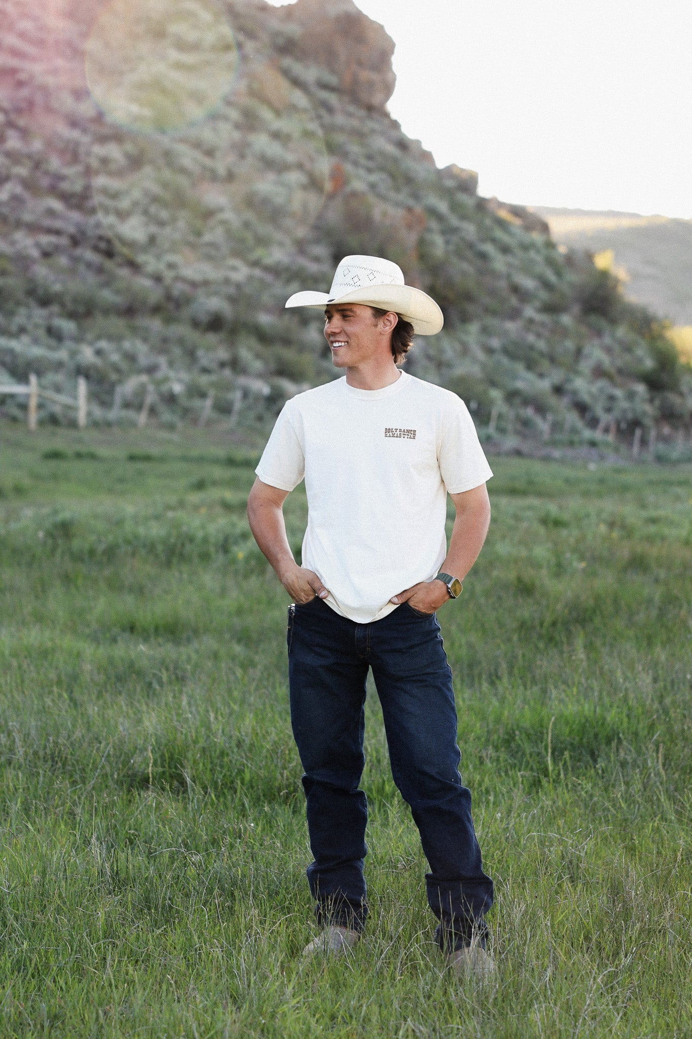 Bolt Ranch Long Live Cowboys Tee Shirt