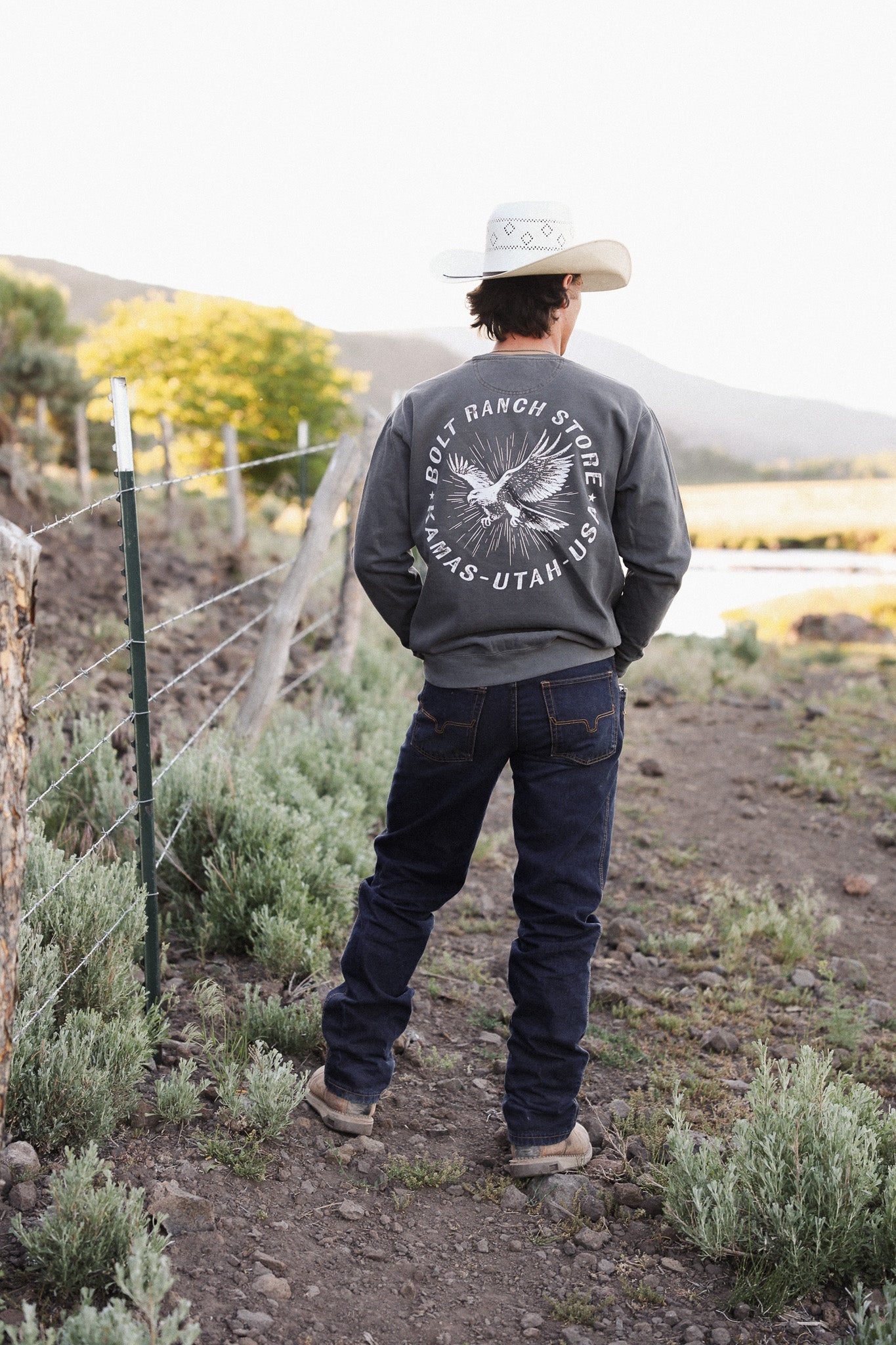 Bolt Ranch Eagle Crewneck
