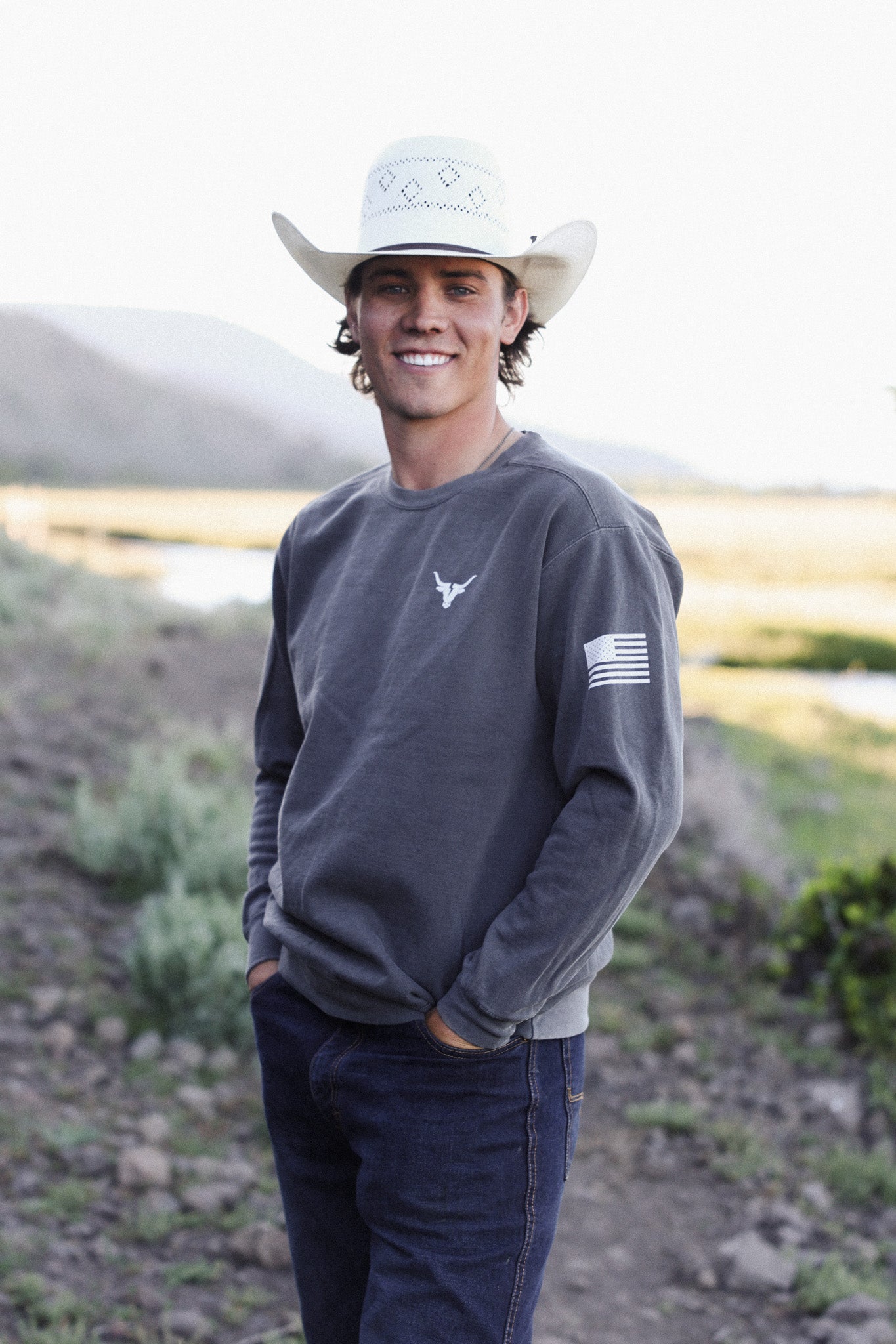 Bolt Ranch Eagle Crewneck