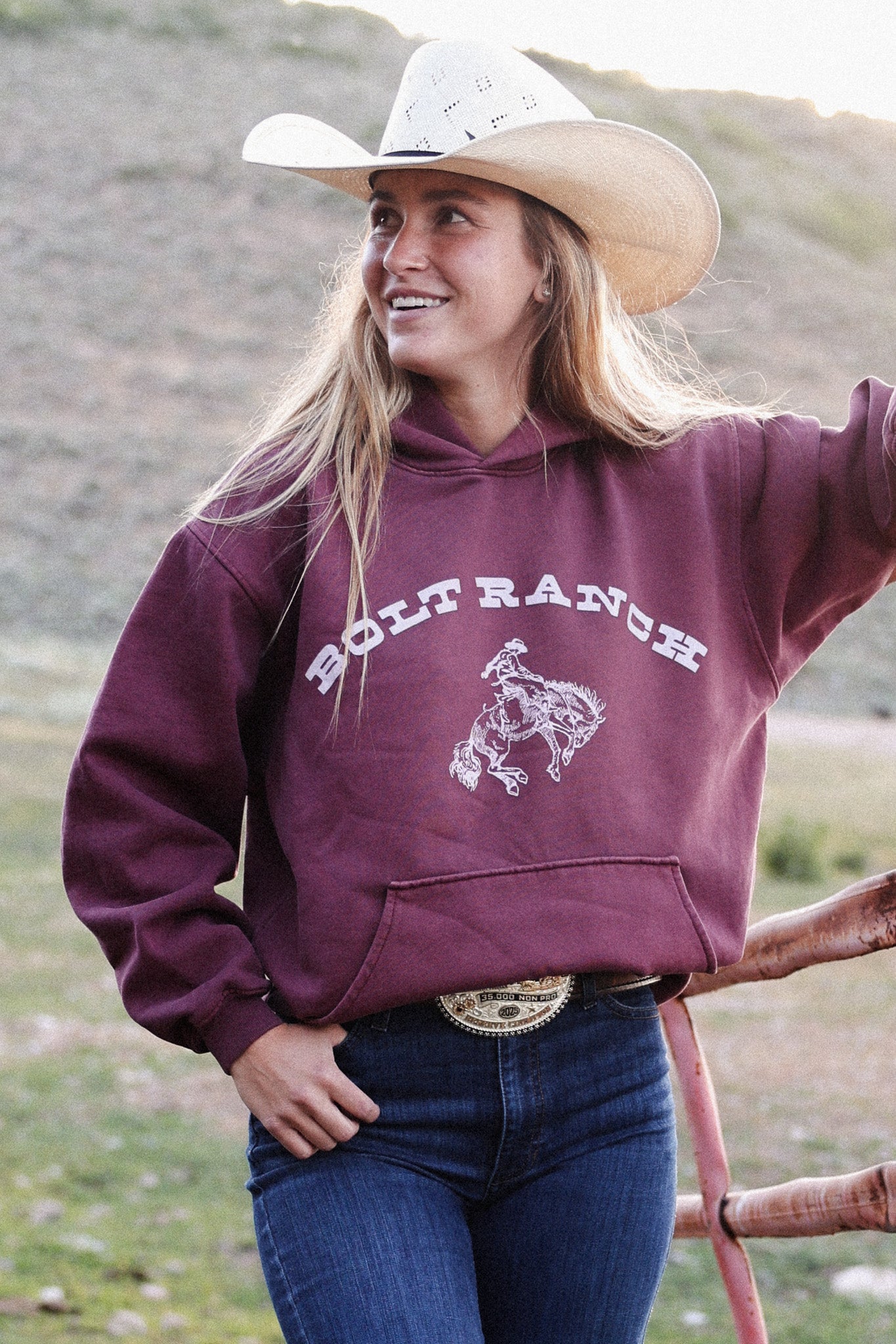 Bolt Ranch Varsity Collegiate Hoodie