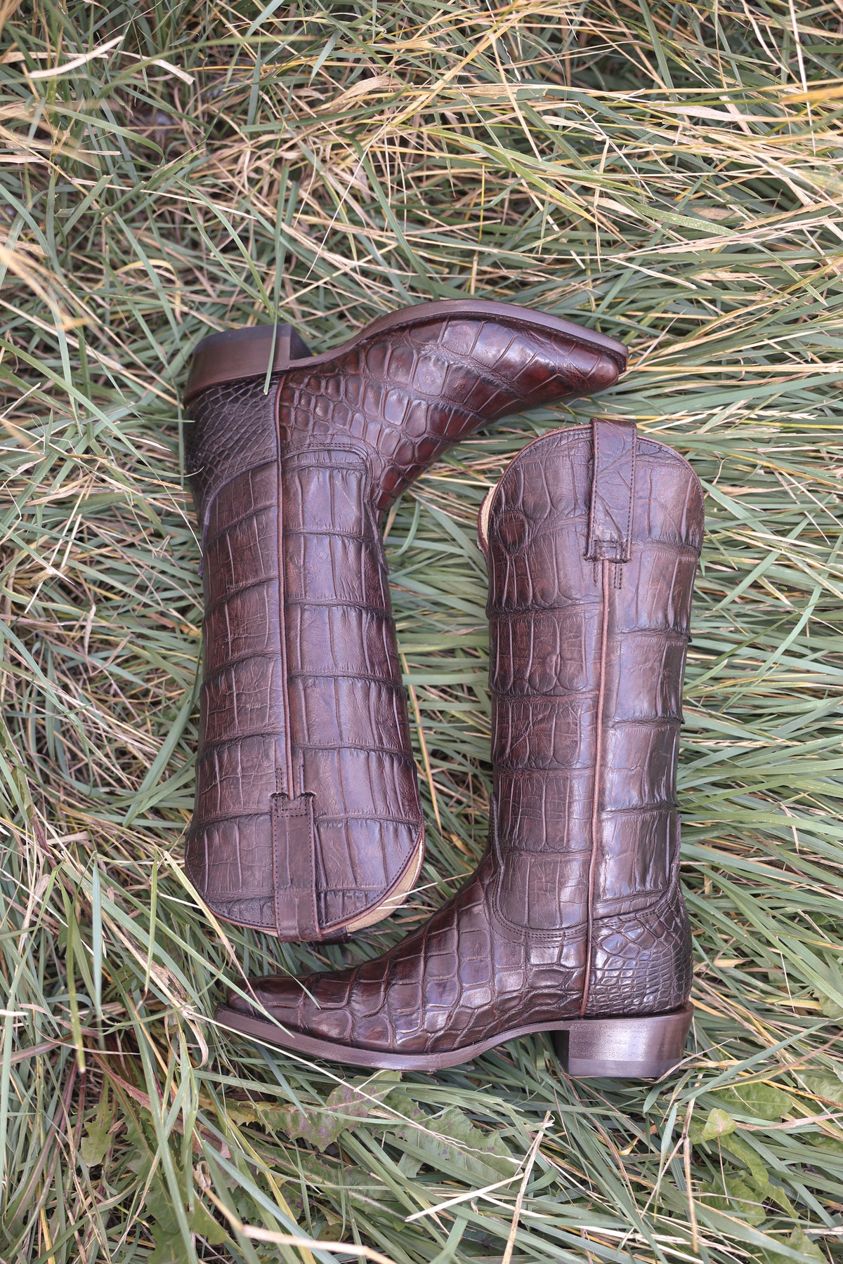 Stetson Womens Sterling Alligator Boots