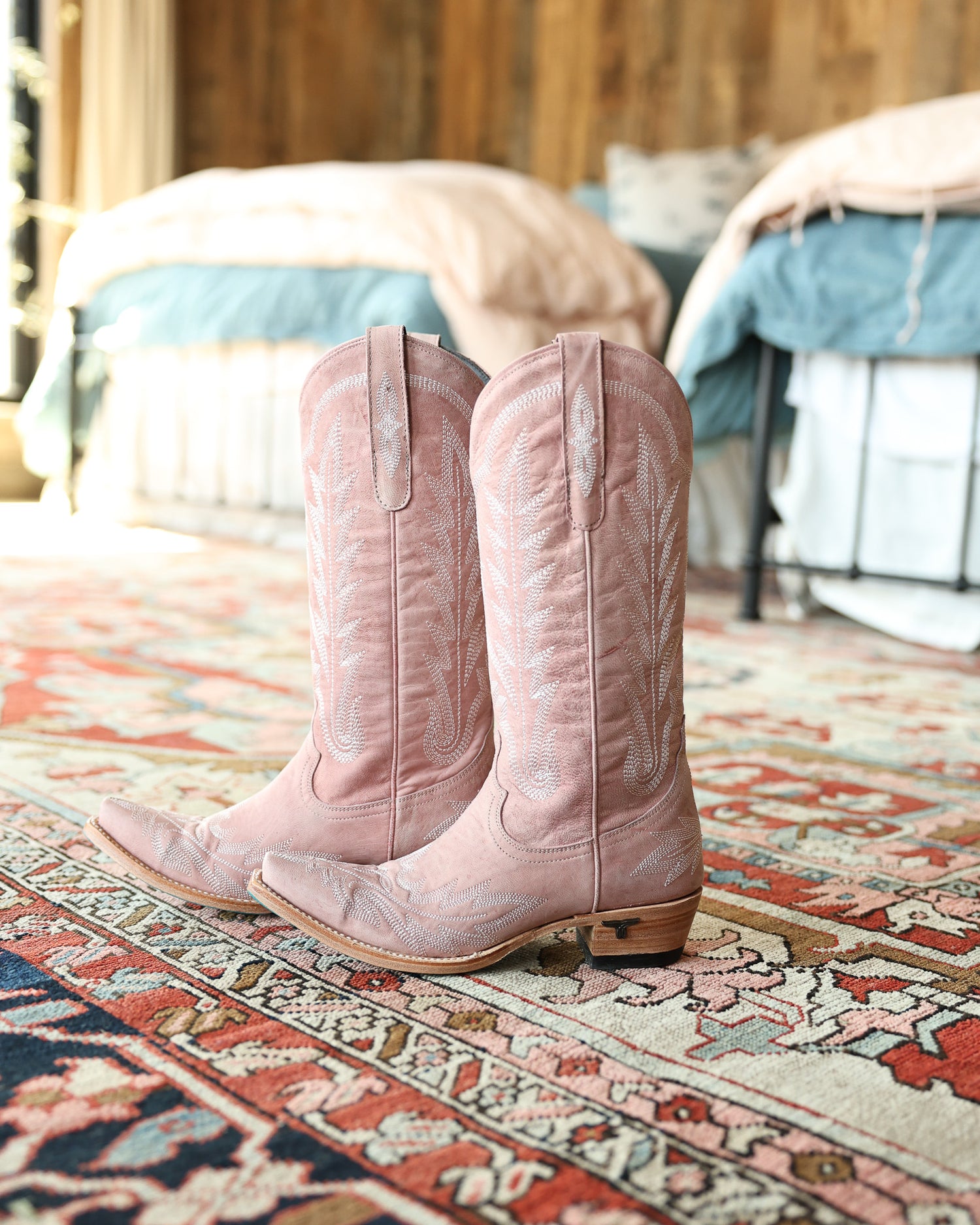 Lane Lexington Boots in Blush